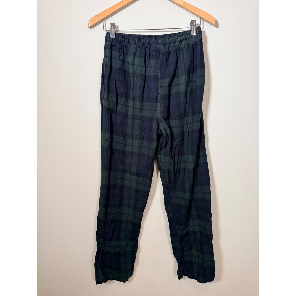 Polo Ralph Lauren Sleepwear Pajama Pants Small Black Watch Plaid Cotton